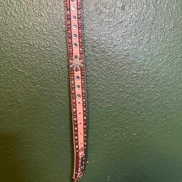 Pink Rhinestone Belt - Picture 4 of 6